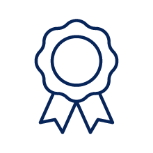 navy nibblesimply_prize ribbon